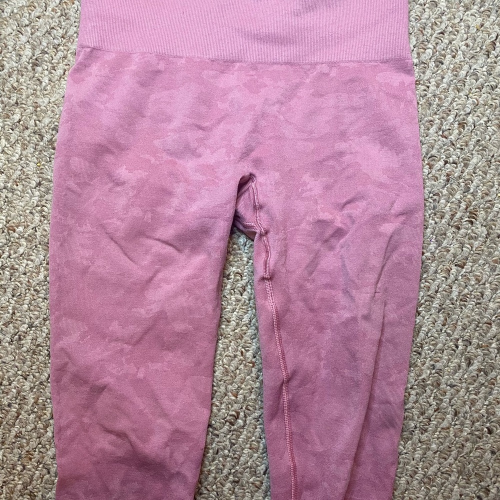 Gymshark pink camo leggings